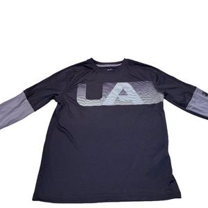 NEW NWT UNDER ARMOUR HeatGear shirt boys size large 12 14